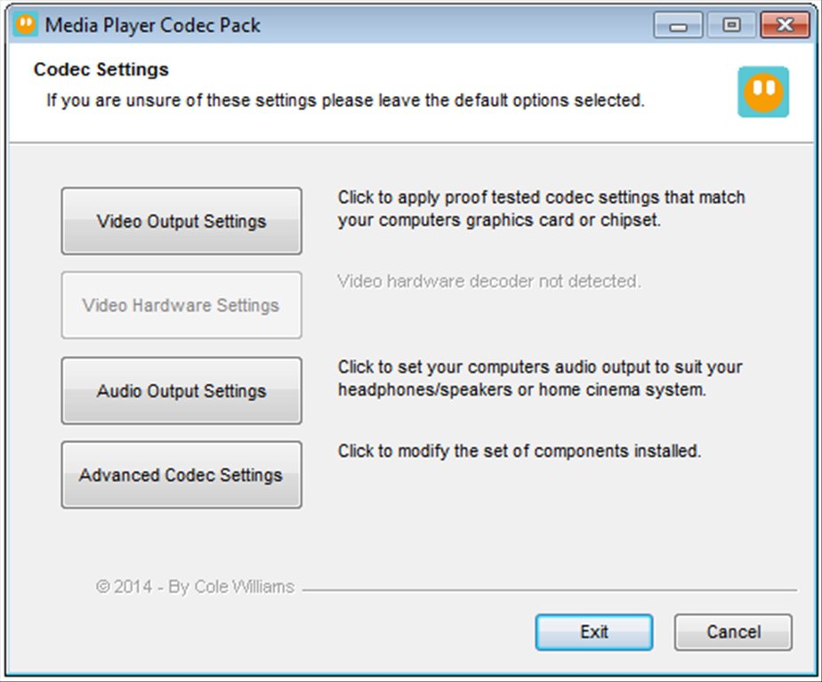 media player codec pack v3.3.1 setup